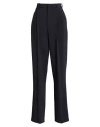 Elisabetta Franchi Pleated-pocket Trousers In Black