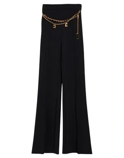 Elisabetta Franchi Woman Pants Black Size 2 Polyester, Elastane
