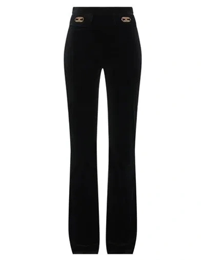 Elisabetta Franchi Woman Pants Black Size 4 Cotton, Elastane In Black