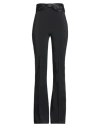 Elisabetta Franchi Woman Pants Black Size 4 Polyester, Elastane, Acetate, Viscose In Black
