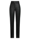 Elisabetta Franchi Woman Pants Black Size 6 Acrylic, Polyester, Wool, Cotton In Black