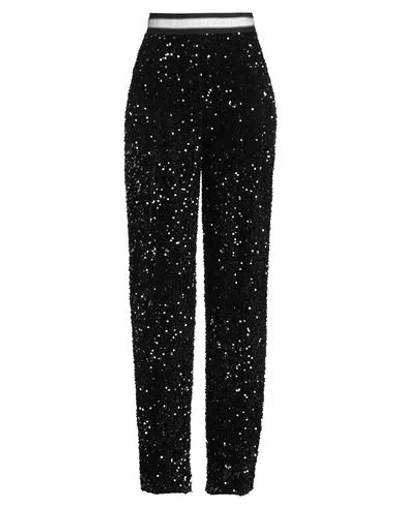 Elisabetta Franchi Woman Pants Black Size 6 Polyester