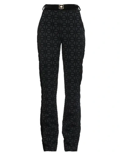 Elisabetta Franchi Woman Pants Black Size 6 Polyester, Elastane