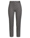 Elisabetta Franchi Woman Pants Black Size 6 Polyester, Elastane In Multi