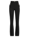 Elisabetta Franchi Woman Pants Black Size 6 Polyester, Elastane In Black
