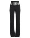 Elisabetta Franchi Woman Pants Black Size 6 Polyester, Elastane In Black