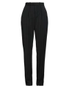 Elisabetta Franchi Woman Pants Black Size 6 Polyester, Virgin Wool, Elastane