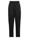 Elisabetta Franchi Woman Pants Black Size 8 Acetate, Viscose In Black