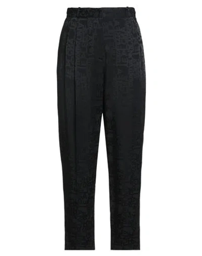 Elisabetta Franchi Woman Pants Black Size 8 Acetate, Viscose