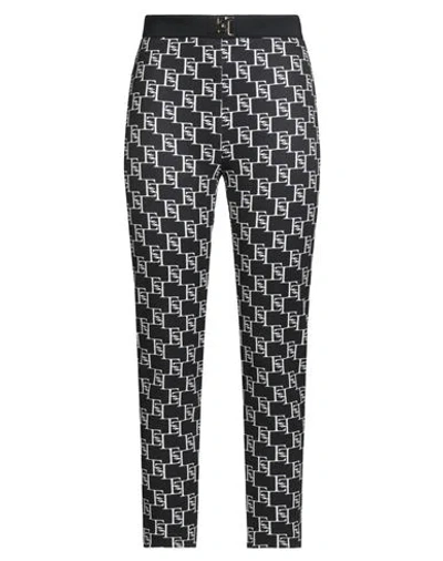 Elisabetta Franchi Woman Pants Black Size 8 Polyester, Elastane