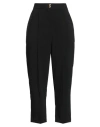 Elisabetta Franchi Woman Pants Black Size 8 Polyester, Elastane In Black
