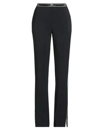 Elisabetta Franchi Woman Pants Black Size 8 Polyester, Elastane, Acetate, Viscose