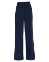 Elisabetta Franchi Woman Pants Blue Size 10 Polyester, Elastane In Blue