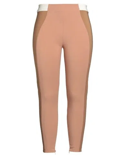 Elisabetta Franchi Woman Pants Blush Size 12 Polyamide, Elastane