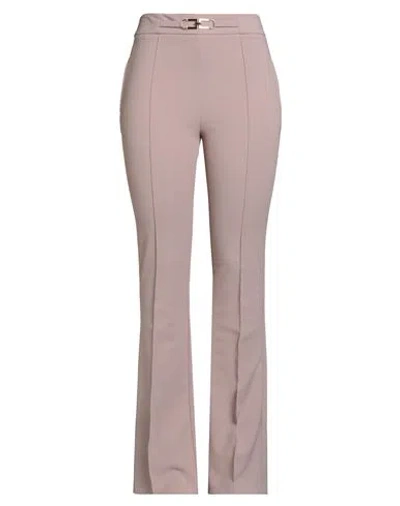 Elisabetta Franchi Woman Pants Blush Size 12 Polyester, Elastane In Pink