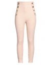 Elisabetta Franchi Woman Pants Blush Size 6 Cotton, Viscose, Polyamide In Pink