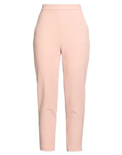 Elisabetta Franchi Woman Pants Blush Size 8 Polyester, Elastane