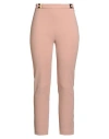 Elisabetta Franchi Woman Pants Blush Size 8 Polyester, Elastane