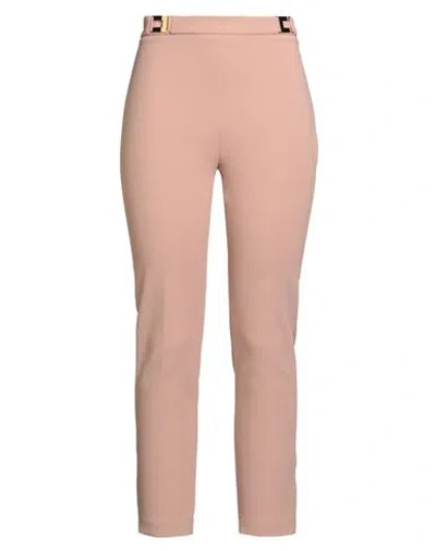 Elisabetta Franchi Woman Pants Blush Size 8 Polyester, Elastane In Pink