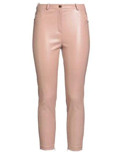 Elisabetta Franchi Woman Pants Blush Size 8 Polyester, Polyurethane In Pink