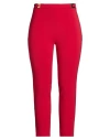 Elisabetta Franchi Woman Pants Burgundy Size 10 Polyester, Elastane In Red