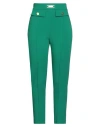 Elisabetta Franchi Woman Pants Emerald Green Size 6 Polyester, Elastane