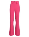 Elisabetta Franchi Woman Pants Fuchsia Size 6 Polyester, Elastane In Pink