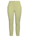 Elisabetta Franchi Essential Woman Pants Green Size 10 Polyester, Elastane