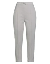 Elisabetta Franchi Woman Pants Grey Size 4 Polyester, Elastane In Gray