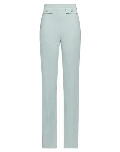 Elisabetta Franchi Woman Pants Light Green Size 10 Polyester, Elastane