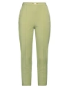 Elisabetta Franchi Woman Pants Light Green Size 10 Polyester, Elastane