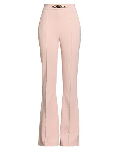 Elisabetta Franchi Woman Pants Light Pink Size 10 Polyester, Elastane