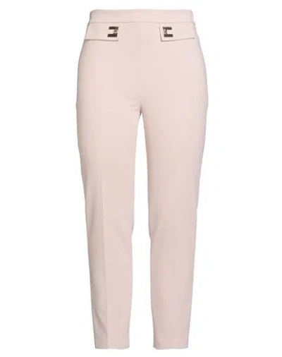 Elisabetta Franchi Woman Pants Light Pink Size 12 Polyester, Elastane
