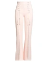 Elisabetta Franchi Woman Pants Light Pink Size 4 Polyester, Elastane In Pink