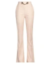 Elisabetta Franchi Woman Pants Light Pink Size 6 Polyester, Polyurethane