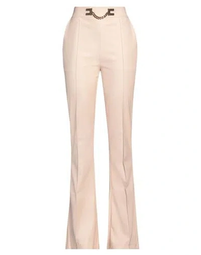 Elisabetta Franchi Woman Pants Light Pink Size 6 Polyester, Polyurethane In Pink