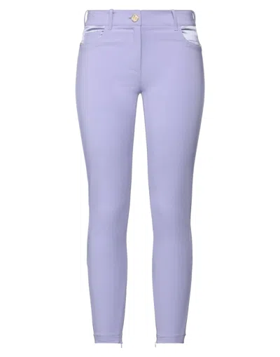 Elisabetta Franchi Pants In Lilac