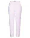 Elisabetta Franchi Woman Pants Lilac Size 10 Polyester, Elastane In Purple