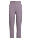 Elisabetta Franchi Woman Pants Mauve Size 10 Polyester