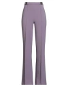 Elisabetta Franchi Woman Pants Mauve Size 10 Polyester, Elastane