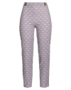 Elisabetta Franchi Woman Pants Mauve Size 6 Polyester, Elastane In Purple