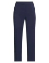 Elisabetta Franchi Woman Pants Midnight Blue Size 12 Polyester, Elastane In Blue