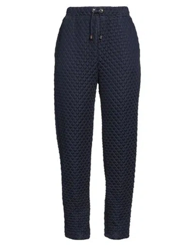 Elisabetta Franchi Woman Pants Navy Size 8 Polyamide, Viscose In Navy Blue