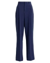 Elisabetta Franchi Woman Pants Navy Size 4 Polyester, Elastane In Blue