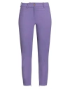 Elisabetta Franchi Woman Pants Purple Size 4 Polyamide, Elastane