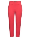 Elisabetta Franchi Woman Pants Red Size 12 Polyester, Elastane In Red