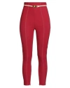 Elisabetta Franchi Woman Pants Red Size 4 Polyamide, Elastane In Red