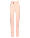 Elisabetta Franchi Woman Pants Salmon Pink Size 12 Polyester, Elastane