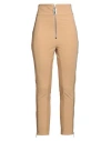 Elisabetta Franchi Woman Pants Sand Size 6 Polyamide, Elastane, Polyester, Polyurethane In Neutral