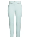 Elisabetta Franchi High-waist Slim-cut Trousers In Blue